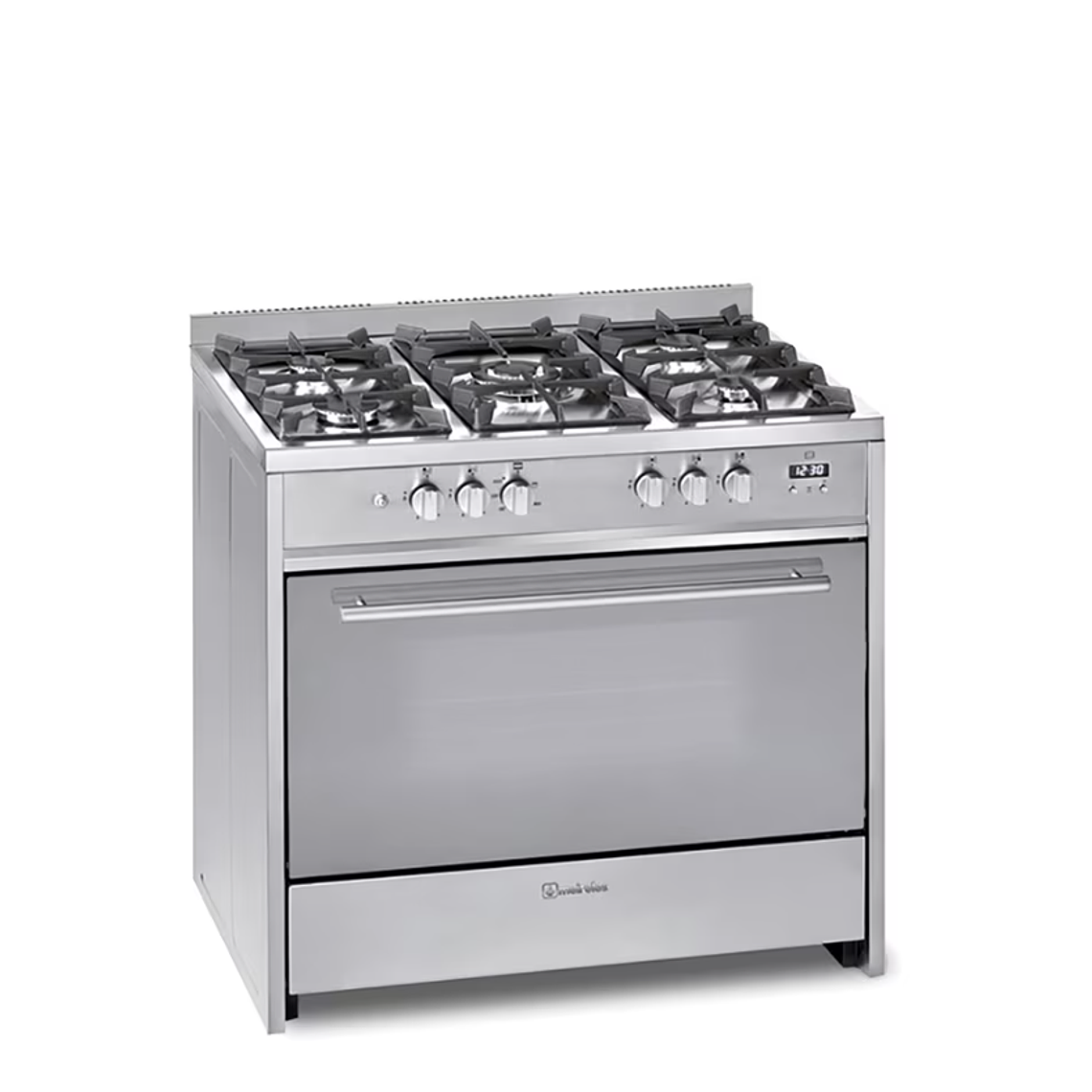 MEIRELES Cocina Gas 90cm 5 Fuegos Horno Gas Inox G 910 X 1