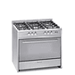 MEIRELES Cocina Gas 90cm 5 Fuegos Horno Gas Inox G 910 X - Miniatura 1