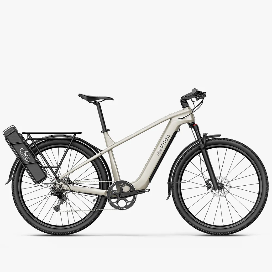 Bicicleta Eléctrica de Turismo Fiido Nomads Todo Terreno de Largo Alcance 12