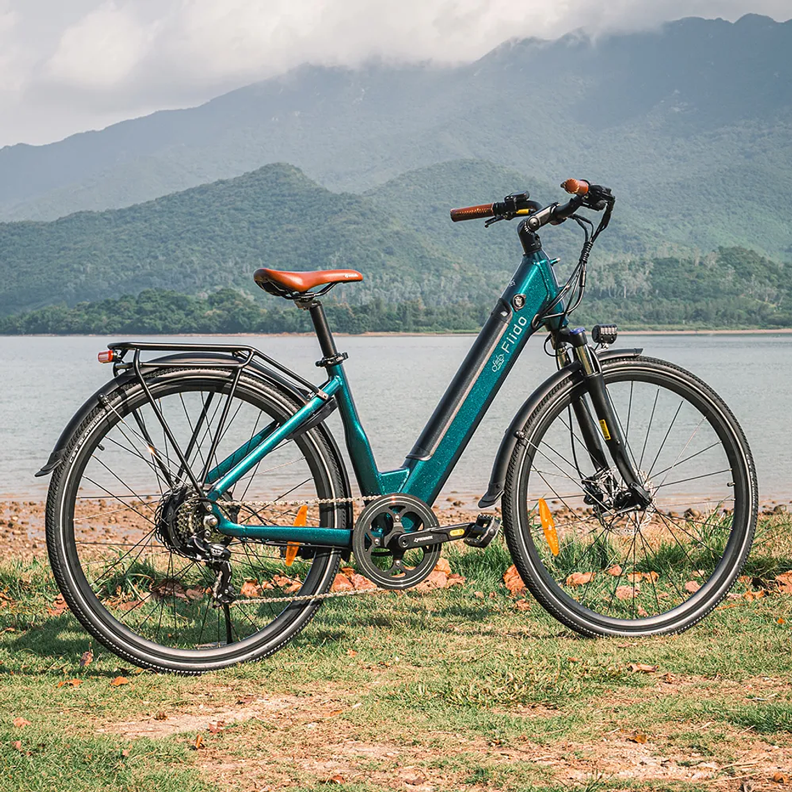 Bicicleta Eléctrica Urbana Ligera Fiido C11 Pro de Alto Rendimiento 8