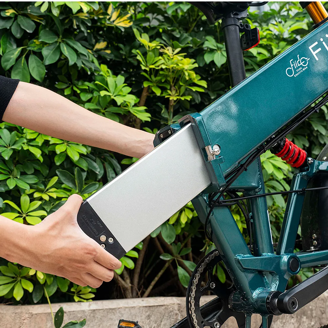 Bicicleta Eléctrica Plegable Fiido M1 Pro con Ruedas Gordas Todo Terreno 5