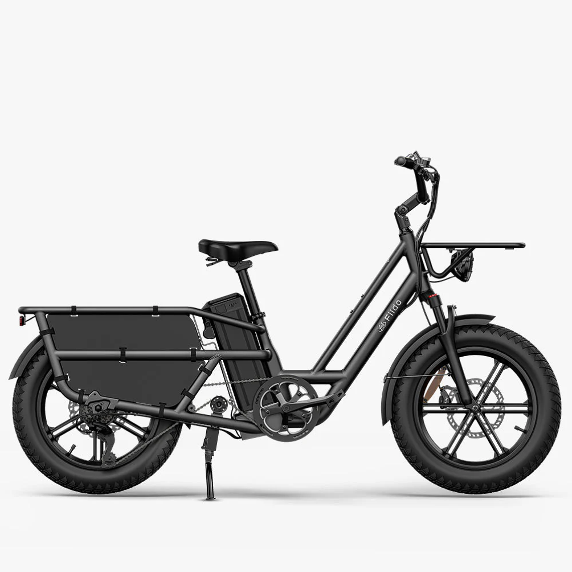 Bicicleta Eléctrica de Carga Fiido T2 Longtail de Alta Capacidad 13