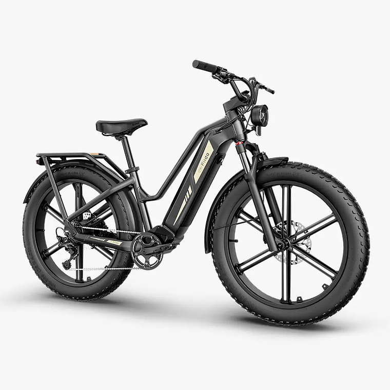 Bicicleta Eléctrica Titan Fat Tire de Caza y Viaje con Gran Autonomía 8