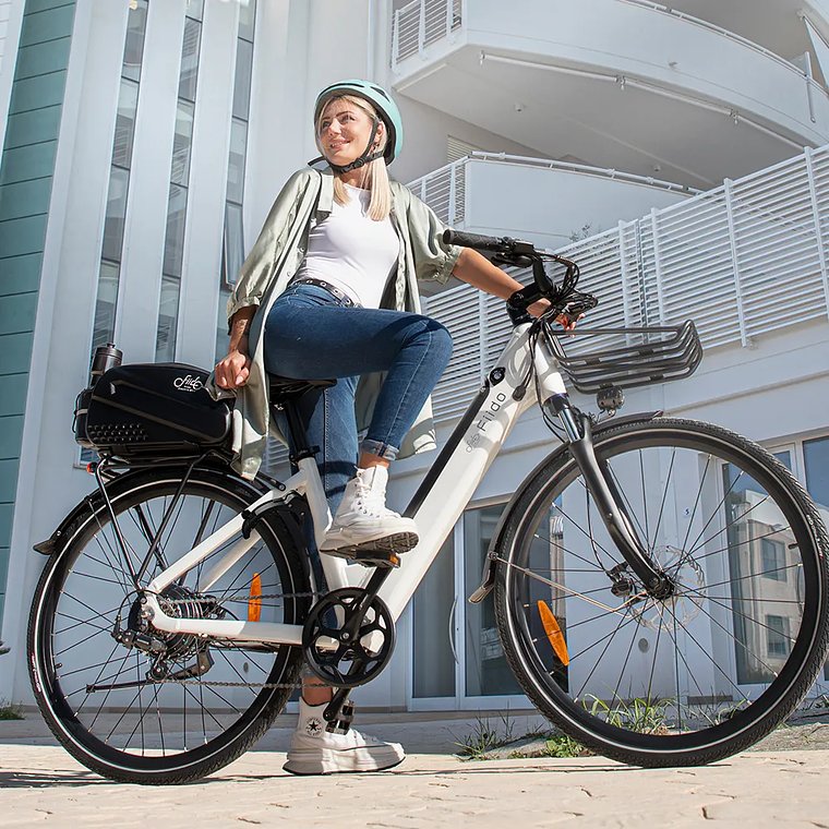 Bicicleta Eléctrica Urbana Ligera Fiido C11 para la Ciudad 12