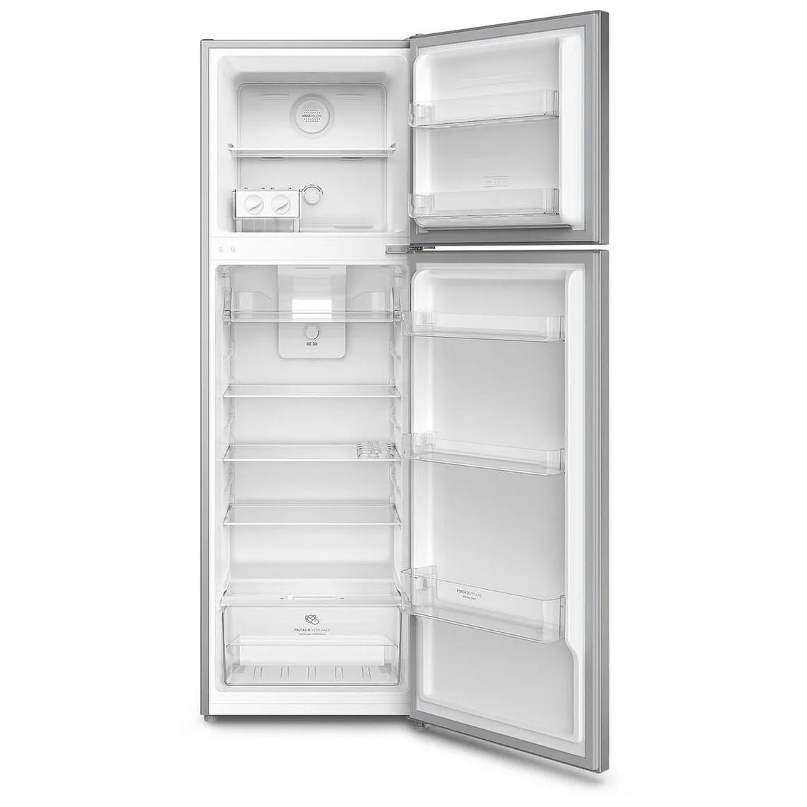 Refrigerador Mademsa 247L No Frost Top Freezer Inverter Puerta Reversible Altus 1250I Inox 4