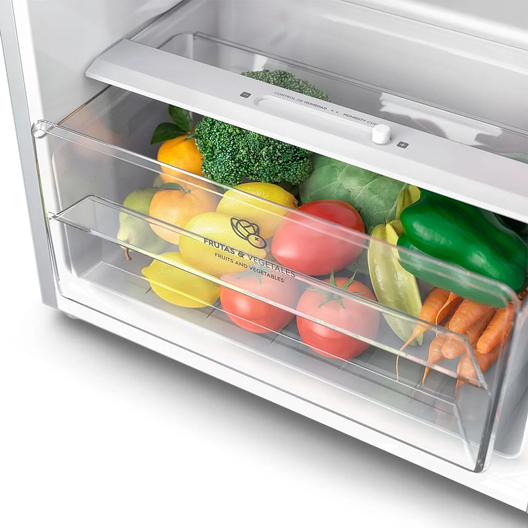 Refrigerador Mademsa 247L No Frost Top Freezer Inverter Puerta Reversible Altus 1250I Inox 6