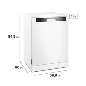 Lavavajillas 14 Cubiertos Mademsa con Función Higienzar 70° y Panel Digital 14C BZG Blanca