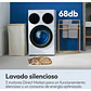 Lavadora Candy MultiWash 10+1+1 Kg Triple Tambor 1400 RPM Blanca MQD 410CBL9-37 - Miniatura 3