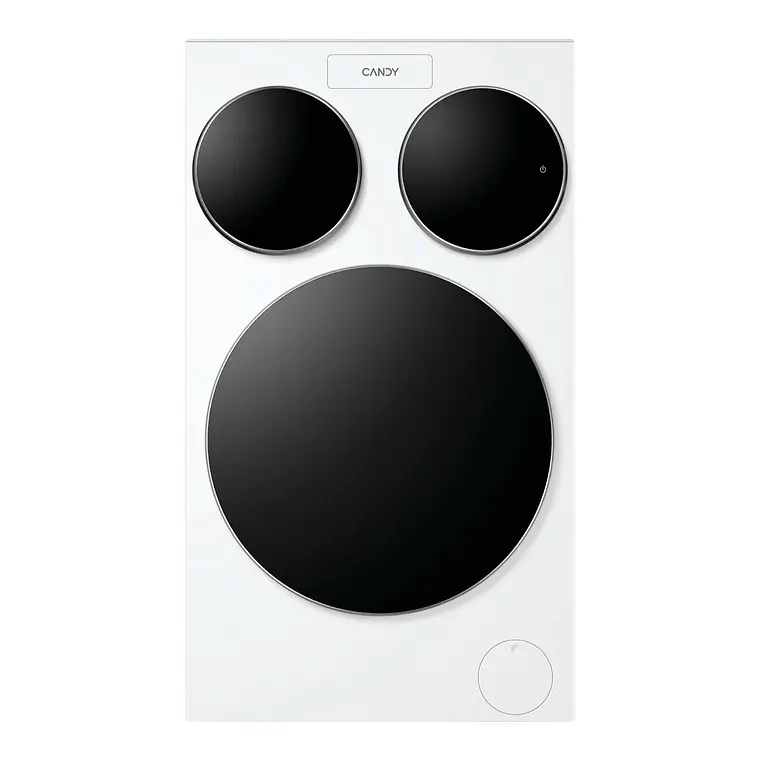 Lavadora Candy MultiWash 10+1+1 Kg Triple Tambor 1400 RPM Blanca MQD 410CBL9-37 1