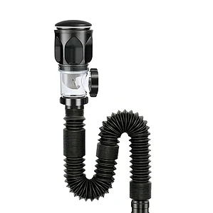 Desagüe universal con tubo sifón fexible para vanitorio Domsa WY020-Negro