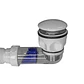Desagüe universal con tubo sifón flexible para vanitorio Domsa WY30-Blanco - Miniatura 3
