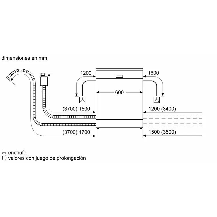 Bosch Serie 4 Lavavajillas totalmente integrable 60 cm · SMV4HAX07E 12