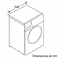 Bosch Serie 6 Lavadora de carga frontal 9 kg máx. 1400 rpm · WGG244Z0ES - Miniatura 11