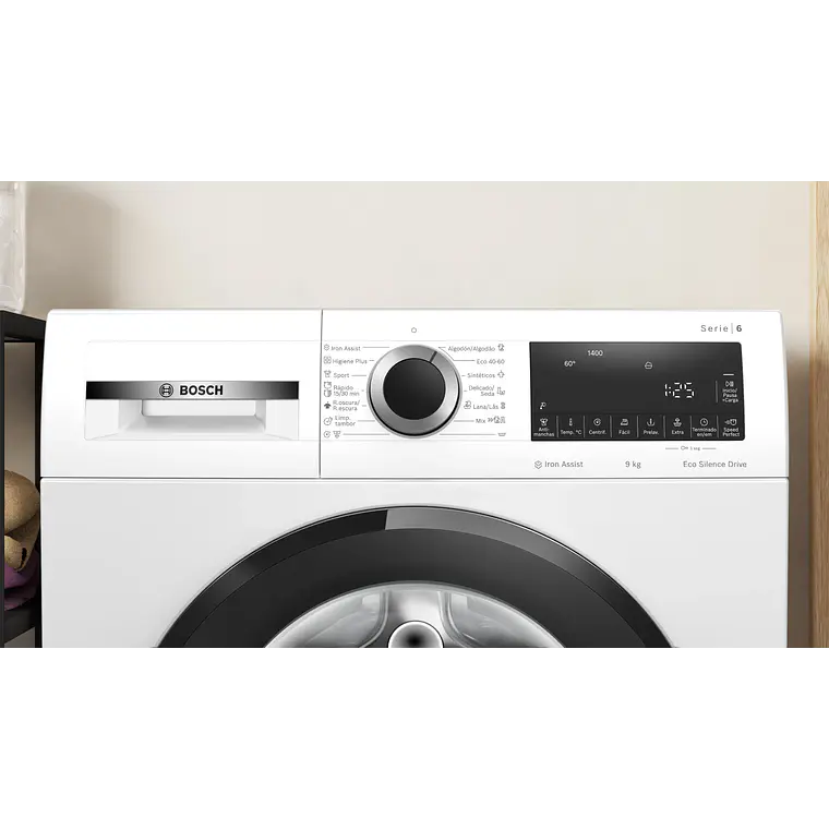 Bosch Serie 6 Lavadora de carga frontal 9 kg máx. 1400 rpm · WGG244Z0ES 3