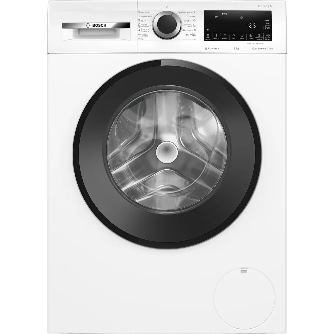 Bosch Serie 6 Lavadora de carga frontal 9 kg máx. 1400 rpm · WGG244Z0ES 1