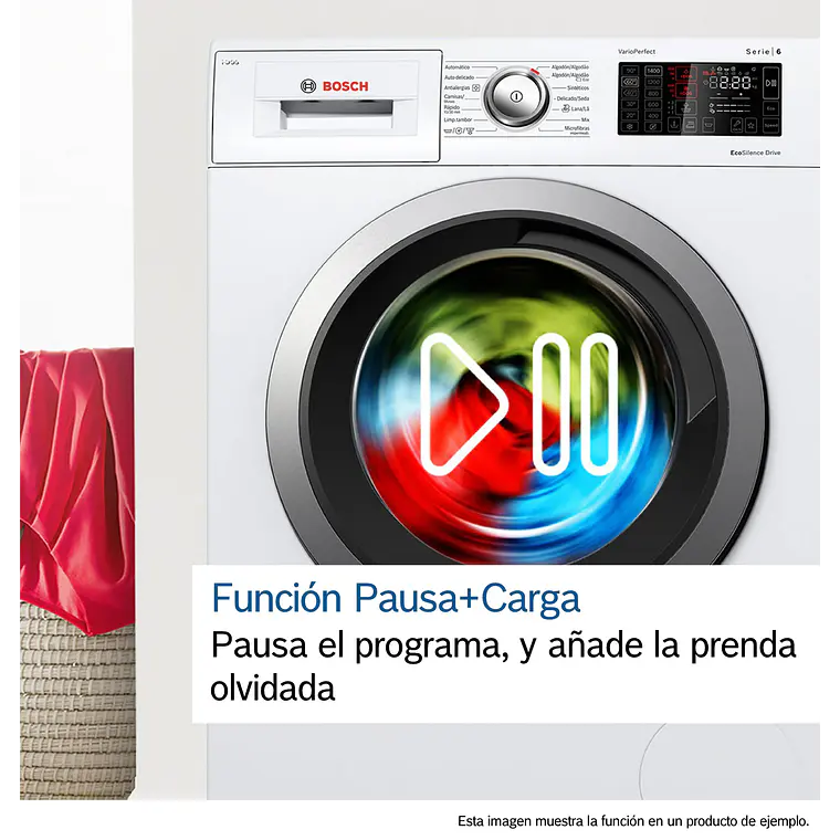 Bosch Serie 6 Lavadora de carga frontal 9 kg máx. 1400 rpm · WGG244Z0ES 8