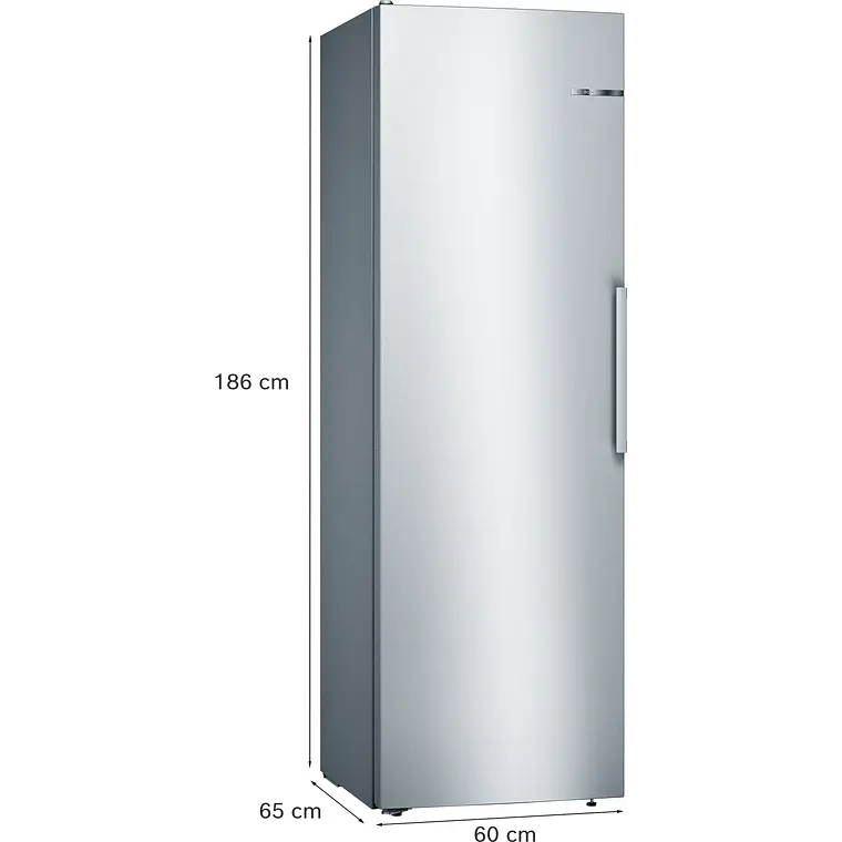 Bosch Serie 4 Refrigerador de Libre instalación 186 x 60 cm Acero inoxidable · KSV36CIDP 7