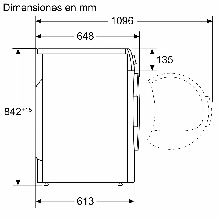 Bosch Serie 4 Secadora con bomba de calor 8 kg · WTR83200ES 6