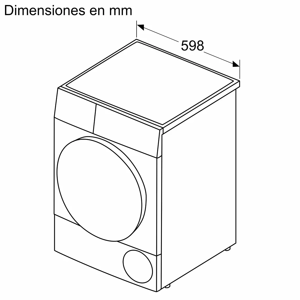 Bosch Serie 4 Secadora con bomba de calor 8 kg · WTR83200ES 5