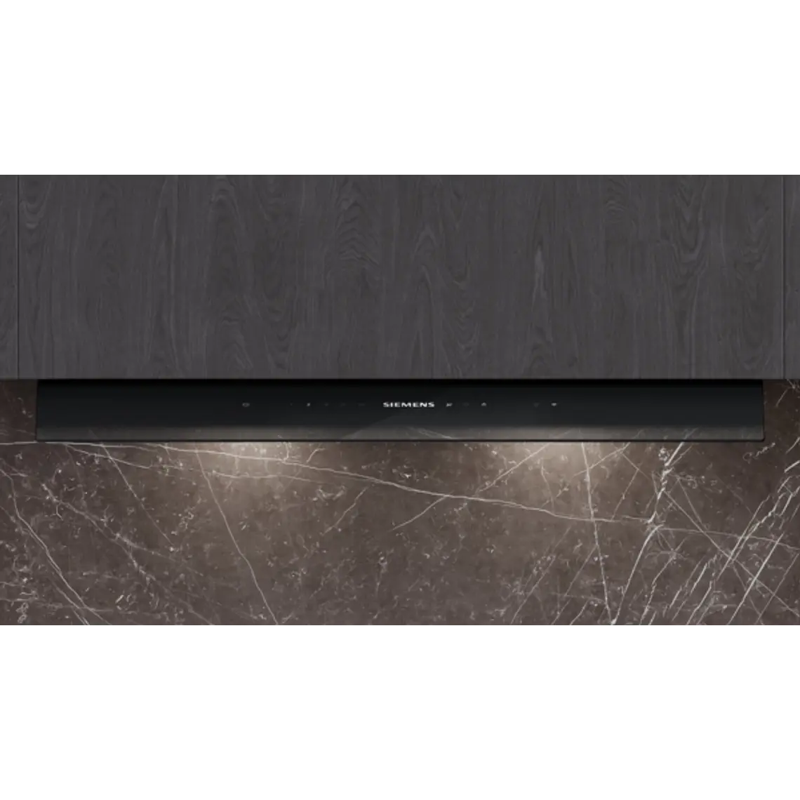 iQ700, Campana decorativa integrable, 90 cm, Cristal negro, Negro mate 7