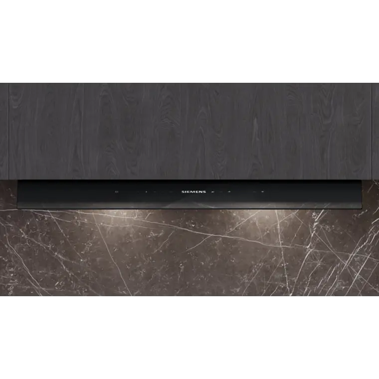 iQ700, Campana decorativa integrable, 90 cm, Cristal negro, Negro mate 7