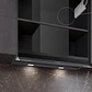 iQ700, Campana decorativa integrable, 80 cm, Cristal negro, Negro mate - Miniatura 2