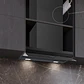 iQ700, Campana decorativa integrable, 60 cm, Cristal negro, Negro mate - Miniatura 6
