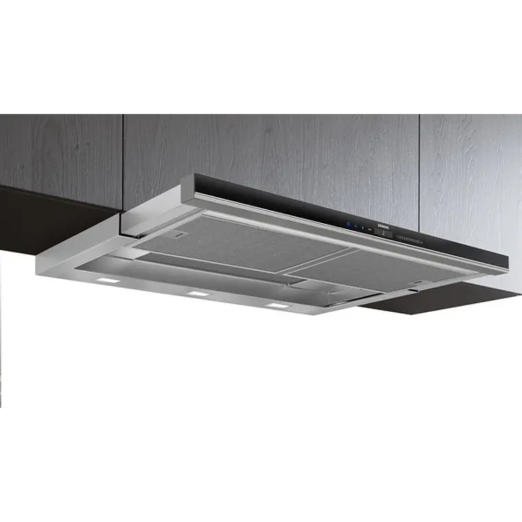 iQ700, Campana telescópica, 90 cm, Acero inoxidable 1