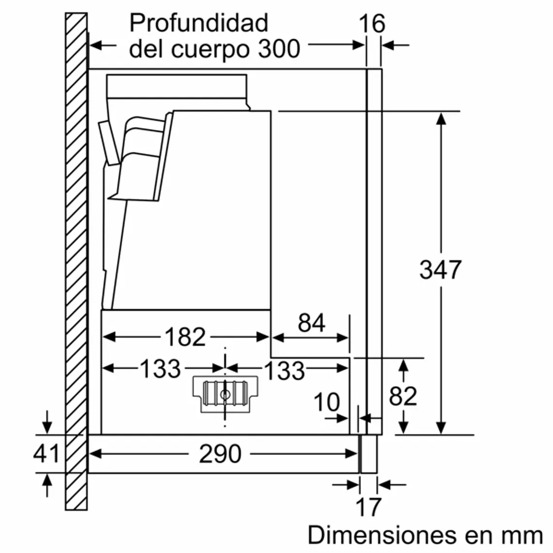 iQ300, Campana telescópica, 90 cm, Plata metalizado 12