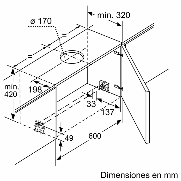iQ700, Campana telescópica, 60 cm, Acero inoxidable 13