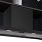 iQ300, Campana decorativa integrable, 90 cm, Cristal transparente, Negro mate - Miniatura 1