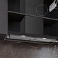 iQ300, Campana decorativa integrable, 90 cm, Cristal transparente, Negro mate - Miniatura 5