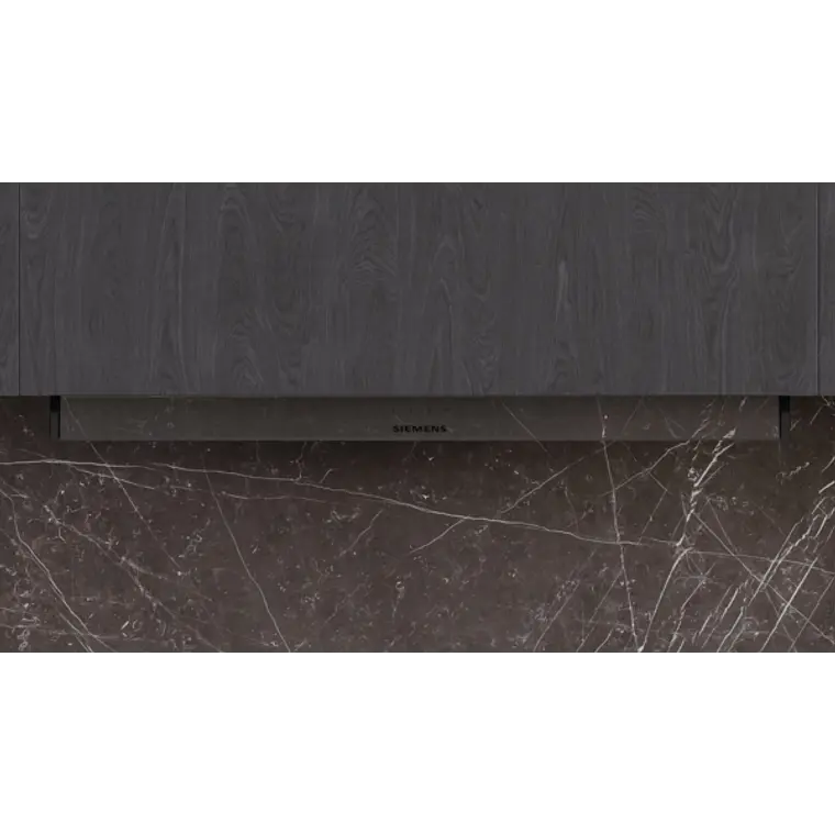 iQ300, Campana decorativa integrable, 90 cm, Cristal transparente, Negro mate 7