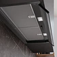iQ300, Campana decorativa integrable, 90 cm, Cristal transparente, Negro mate - Miniatura 3