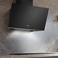 iQ700, Campana decorativa de pared, 90 cm, Cristal negro, Negro - Miniatura 2