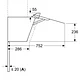 iQ300, Campana decorativa de pared, 80 cm, Cristal negro, Negro - Miniatura 10