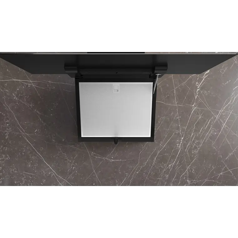 iQ300, Campana decorativa de pared, 80 cm, Cristal negro, Negro 3