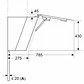 iQ500, Campana decorativa de pared, 80 cm, Cristal negro, Negro - Miniatura 13