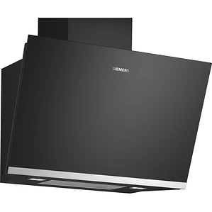 iQ500, Campana decorativa de pared, 80 cm, Cristal negro, Negro