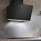 iQ500, Campana decorativa de pared, 80 cm, Cristal negro, Negro - Miniatura 2