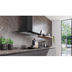 iQ500, Campana decorativa de pared, 60 cm, Negro mate