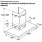 iQ500, Campana decorativa de pared, 90 cm, Acero mate antihuellas - Miniatura 11