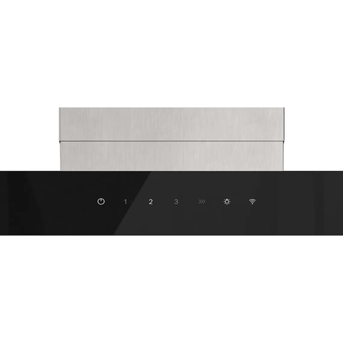 iQ500, Campana decorativa de pared, 90 cm, Acero mate antihuellas 4