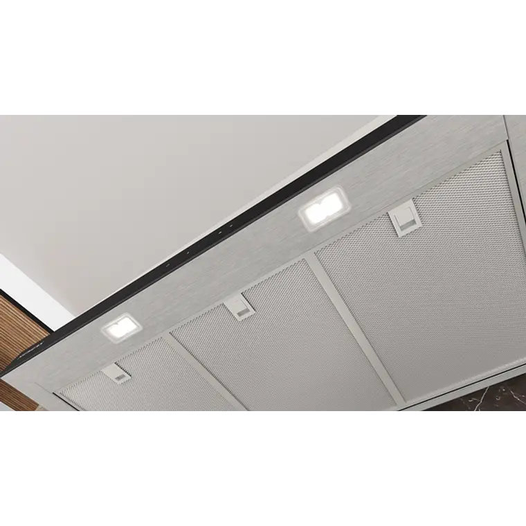 iQ500, Campana decorativa de pared, 90 cm, Acero mate antihuellas 5