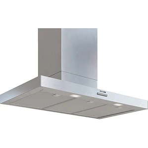 iQ300, Campana decorativa de pared, 90 cm, Acero mate antihuellas