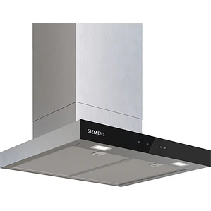 iQ500, Campana decorativa de pared, 60 cm, Acero mate antihuellas