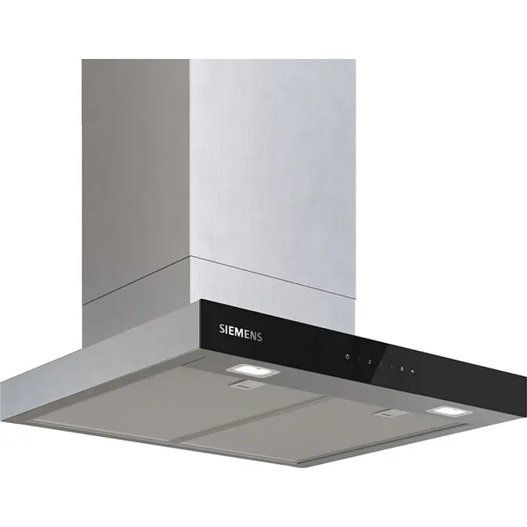 iQ500, Campana decorativa de pared, 60 cm, Acero mate antihuellas 1