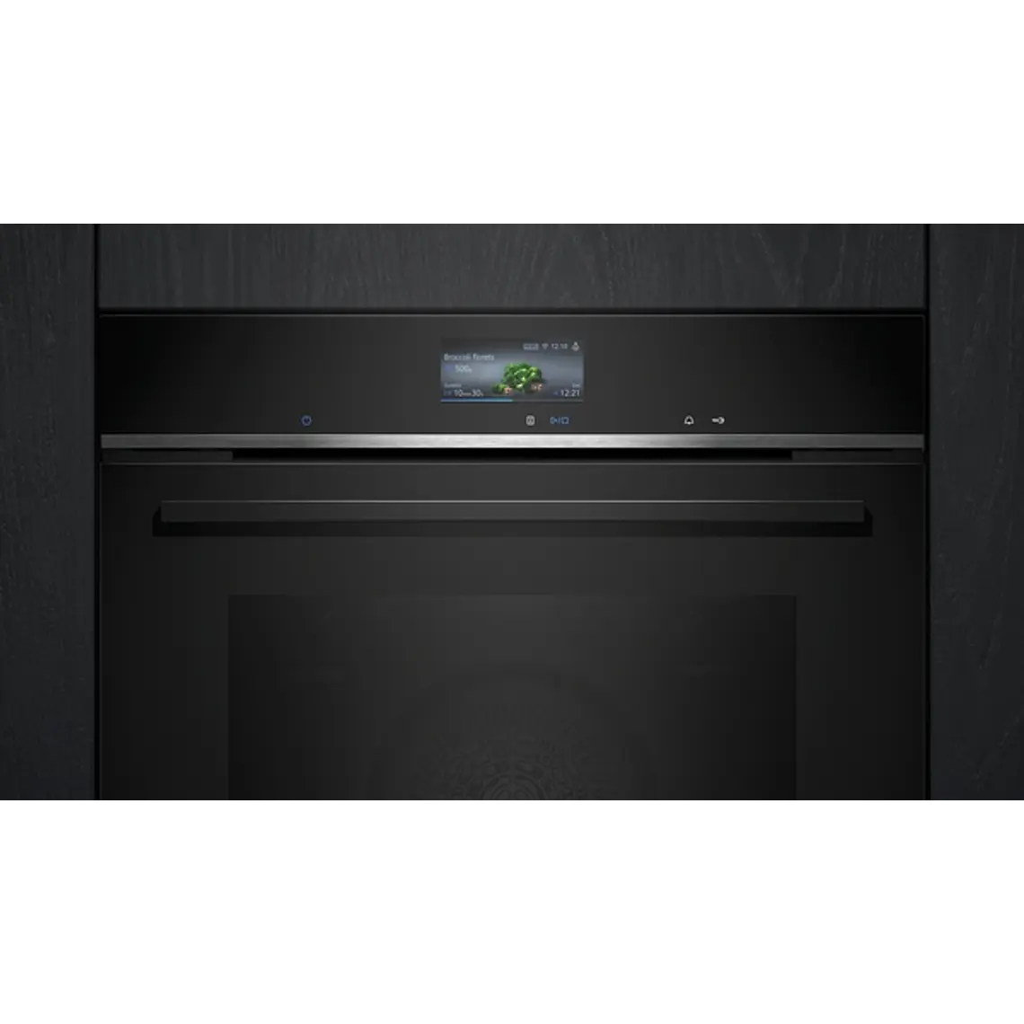 SIEMENS iQ700, Horno, 60 x 60 cm, Negro 4
