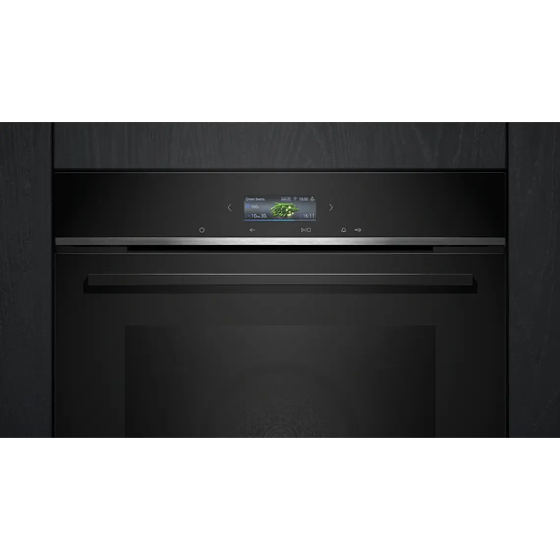 SIEMENS iQ700, Horno, 60 x 60 cm, Negro 4