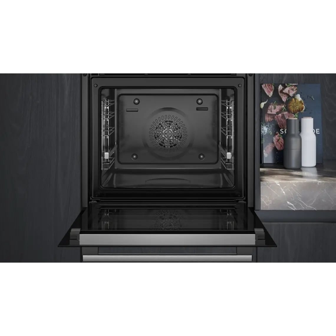 SIEMENS iQ500, Horno, 60 x 60 cm, Acero inoxidable 5